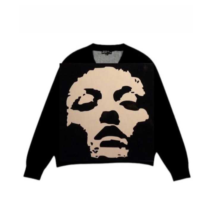 JANE DOE BLACK CREAM KNITWEAR