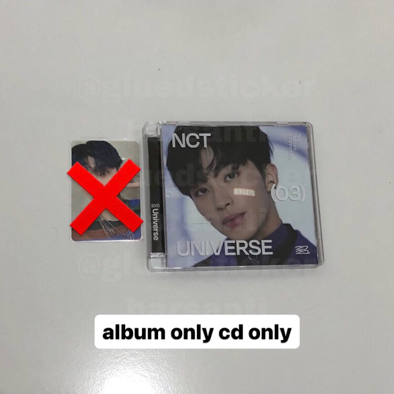 ALBUM ONLY NCT 2021 Universe The 3rd Album Jewel Case Mark Lee Cover murah