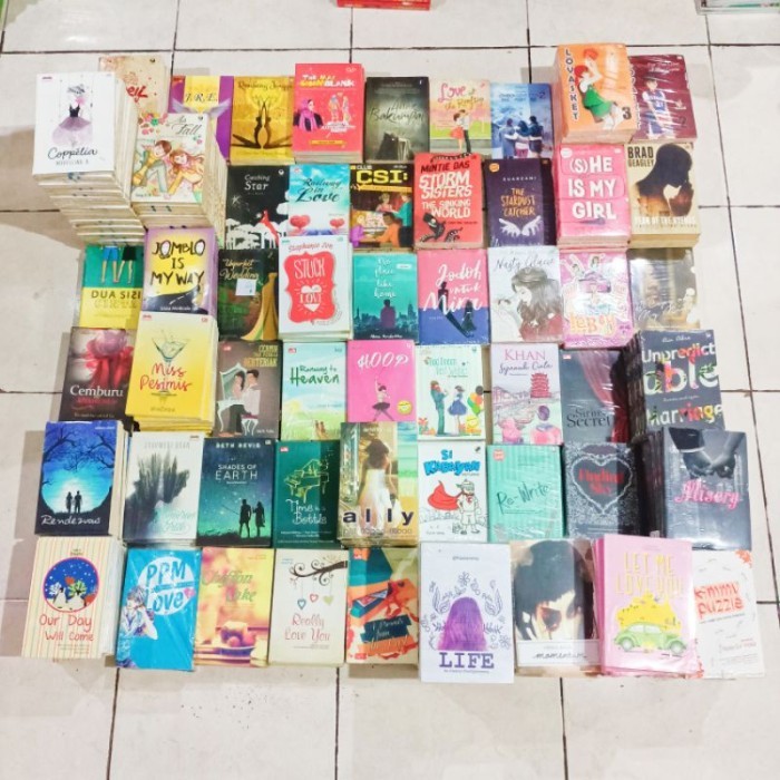 Cuci GUDANG Novel Random SEGEL ORIGINAL GRAMEDIA