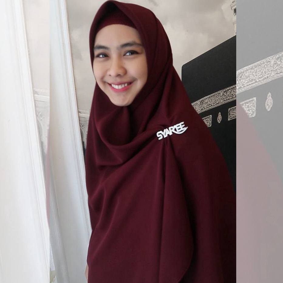 Star Seller.. Alifa 150 | BEST SELLER ORIGINAL Jilbab Segi Empat Syari Hijab Syar i Neci Panjang Leb