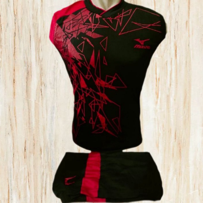 ⋆Promo⋆ Baju setelan olahraga volly bulutangkis badminton baju singlet dewasa