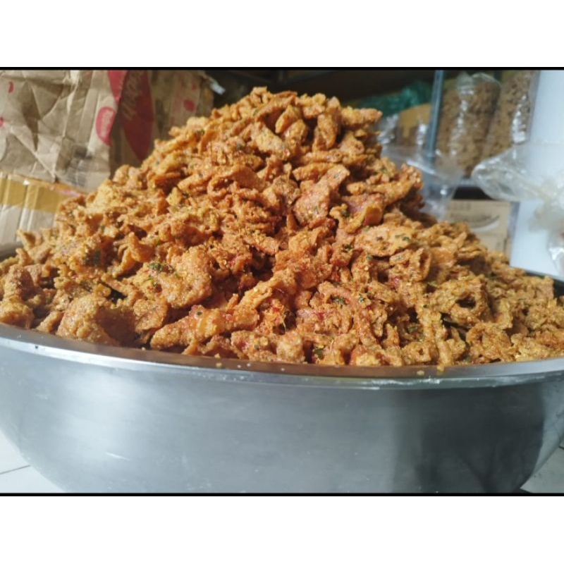 

Kulit Ayam Crispy Pedas 500 Gram