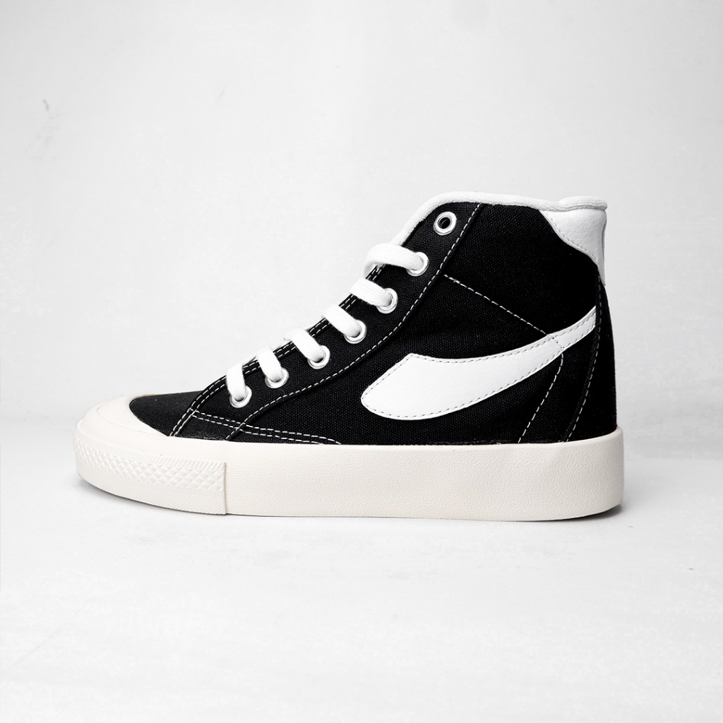 Sepatu Campess Cavez Pro High Black/White Original Itsflow - Termurah Terlaris