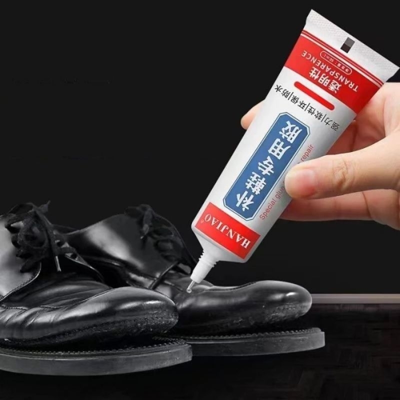Lem Sepatu Sendal Super Kuat Baihere 60ml / Cairan Perekat Anti Air Serbaguna Plastik Kulit Karet