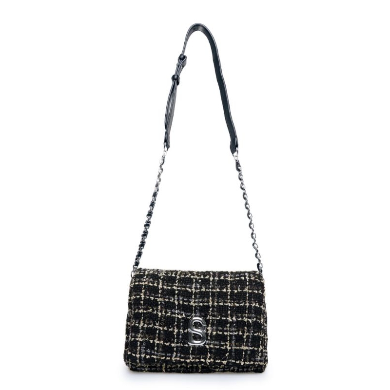 Tweed Zoey Bag Buttonscarves