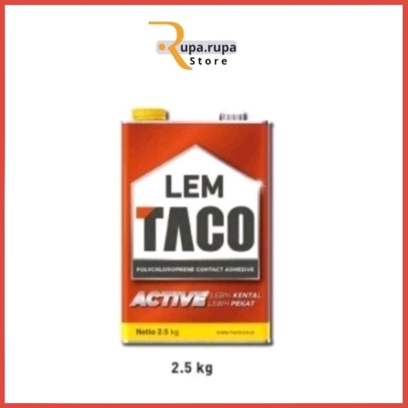 Lem Taco Vinyl | lem HPL | lem kuning 2,5 kg