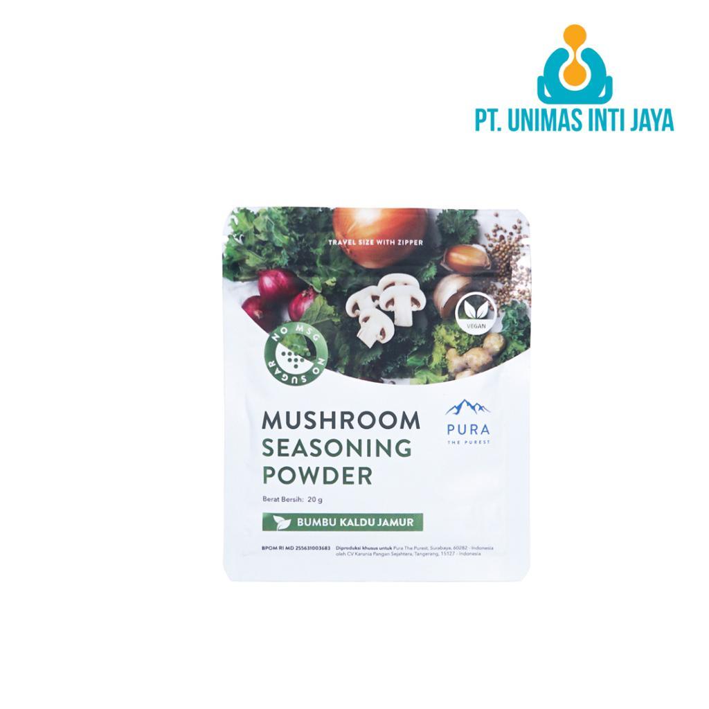 

PURA SEASONING KALDU JAMUR ASLI KALDU MPASI NON MSG TANPA GULA 20GR