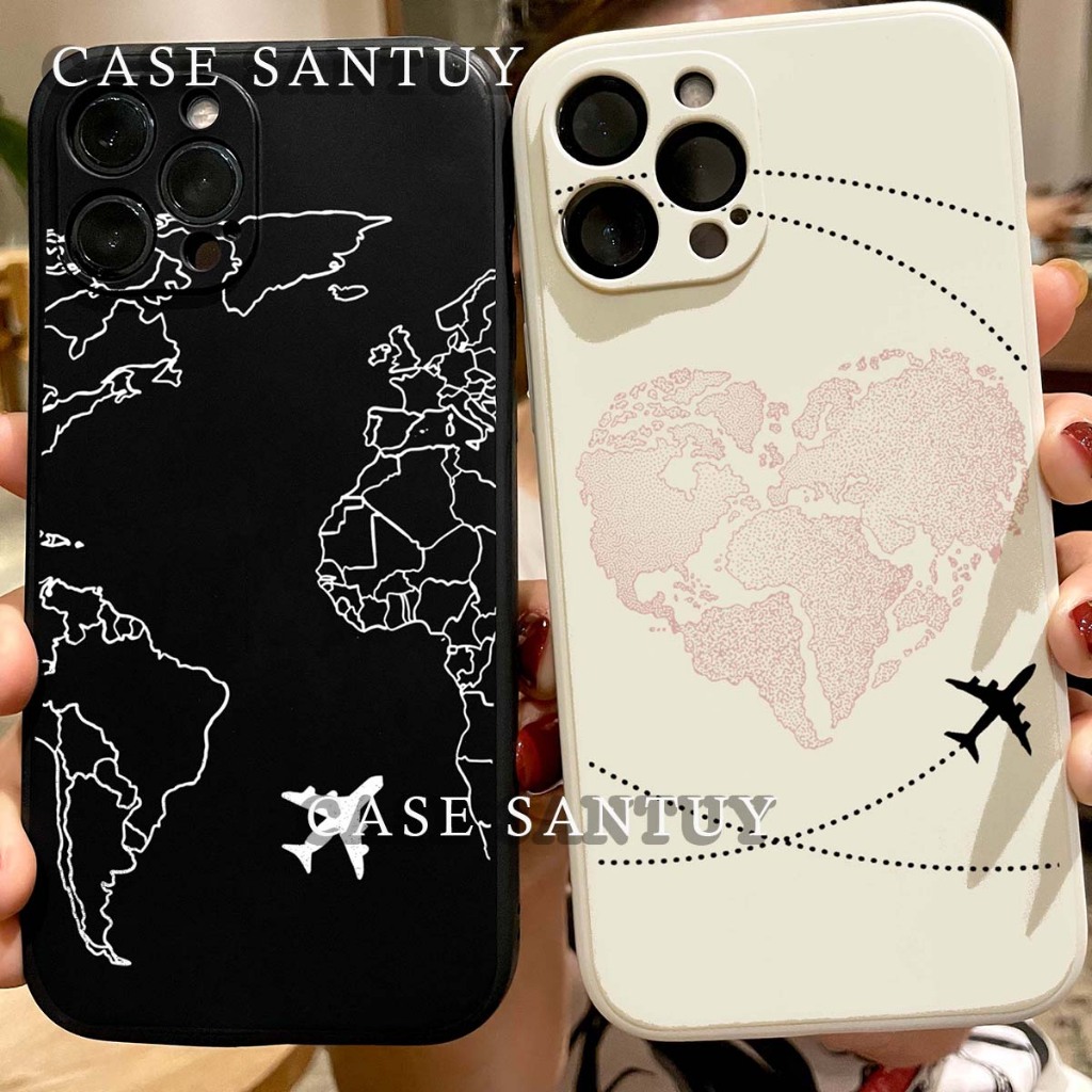 Soft Case Couple Heart REALME C11 C75 C15 C17 C12 C20 C21 C61 C21Y C25 C25S C30 C30S C31 C33 C35 C55