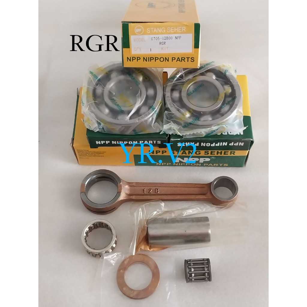 Stang Seher RGR 150 Plus Bearing Kruk As Kanan Kiri Ori Npp