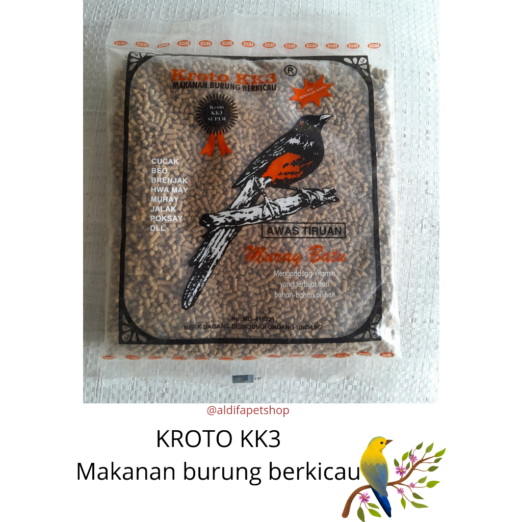 [GRATIS ONGKIR] Kroto KK3 makanan burung berkicau pakan burung murah grosir