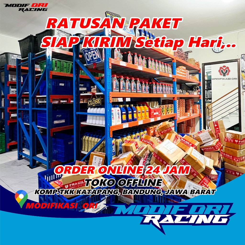 RB NMAX 155 - Kampas Daytona NMAX - Kampas Ganda Aerox - Racing Kampas Ganda X1 Racing Performance -