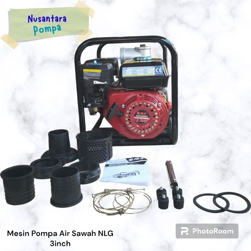 Mesin Pompa Air Sawah NLG EWP 30G / Pompa Alkon NLG 3Inch