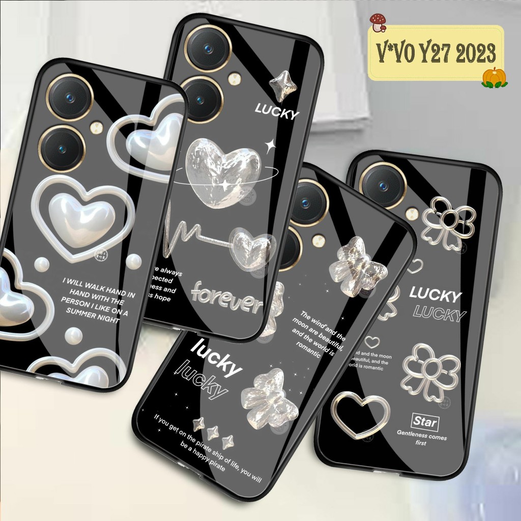 Case Kaca VIVO Y27 - Kesing Hp VIVO Y27 - Case Kaca Kilau VIVO Y27 - Case VIVO Y27 (GC166)