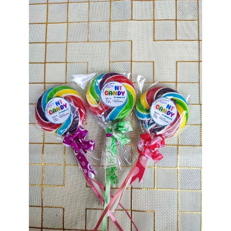 

lollipop diameter 6 cm bulat
