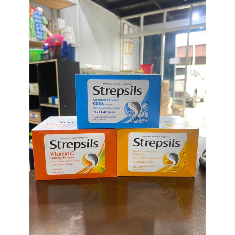 

Strepsils Permen Pelega Tenggorokan