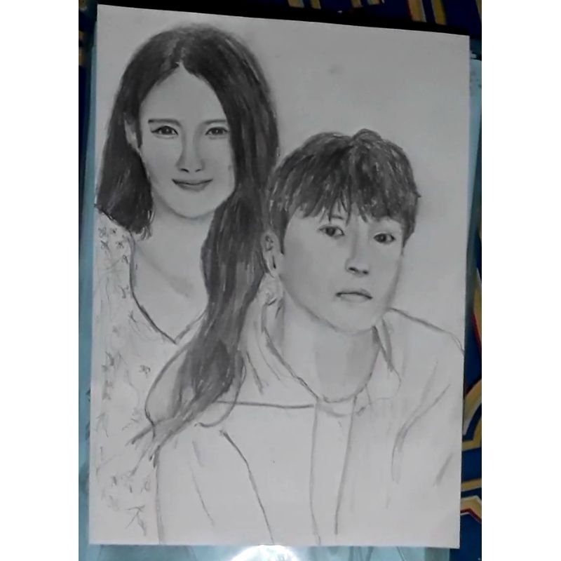 

SKETSA 2 WAJAH MURAH A4 Potrait (Tanpa Bingkai)