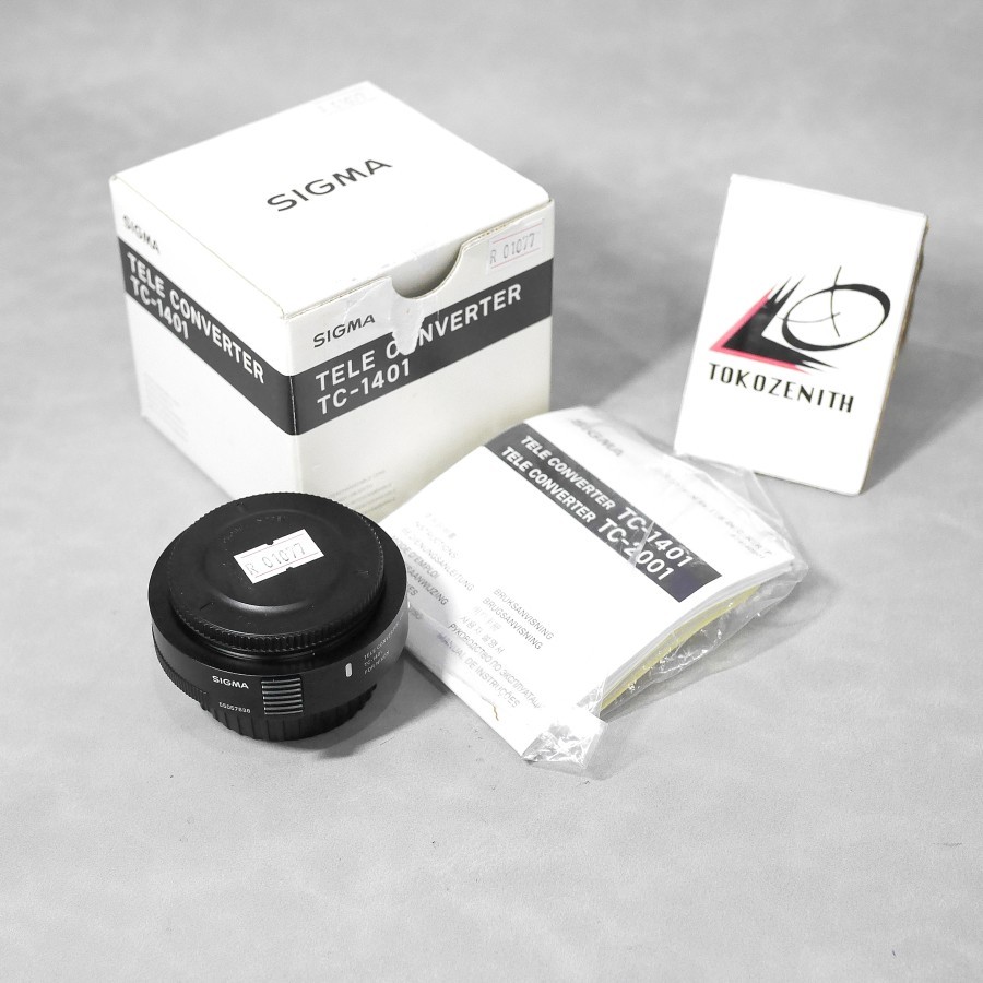 Sigma TC-1401 1.4x Teleconverter for Nikon - D4 D4s D5 D3s - R01077