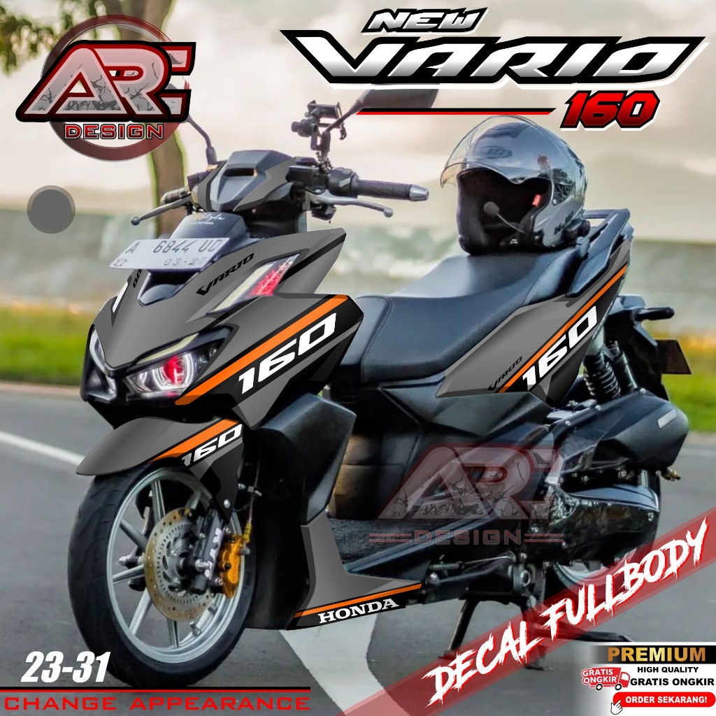 (COD) TERBARU Decal Sticker Vario 160 2022 2023 2024 Full body - Stiker Skotlet Variasi Modifikasi A