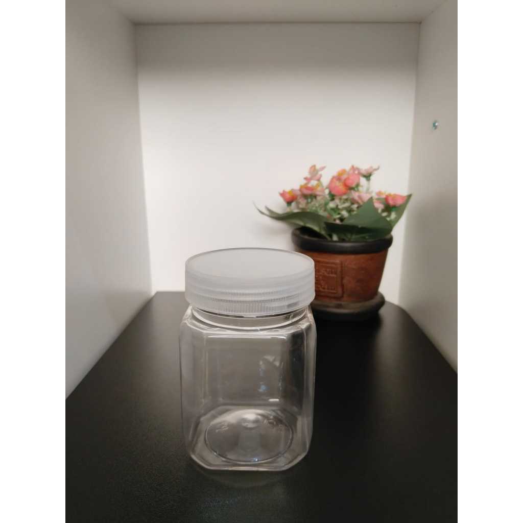 Toples kotak 150ML/ Toples sambal 150ML/ Toples Murah/ Toples Plastik Pet 150ml
