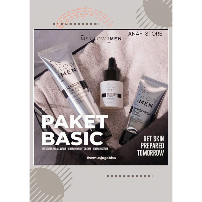 Ms glow men original satu paket
