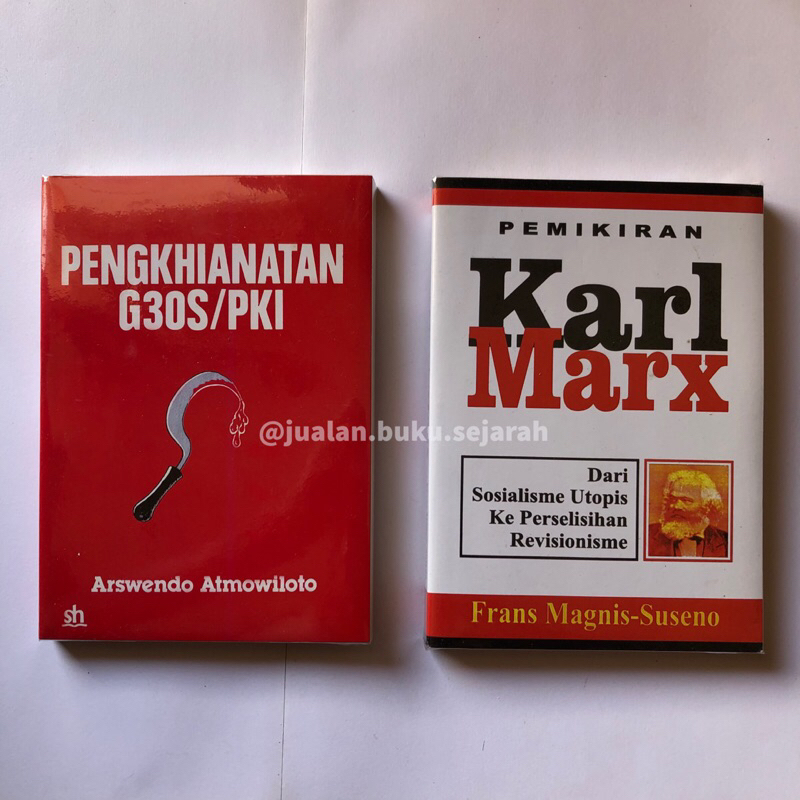 PAKET BUKU SEJARAH & FILSAFAT - FRANZ MAGNIS SUSENO - ARSWENDO ATMOWILOTO - DAS KAPITAL KARL MARX