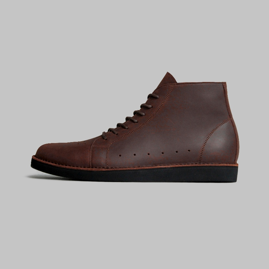 ARTAP Footwear - Sepatu Boot Pria Kulit Asli - Rockie CH Brown
