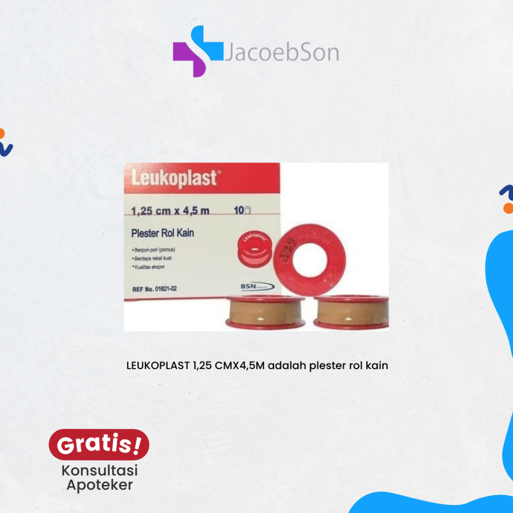 Leukoplast 1.25cm x 4.5cm Roll
