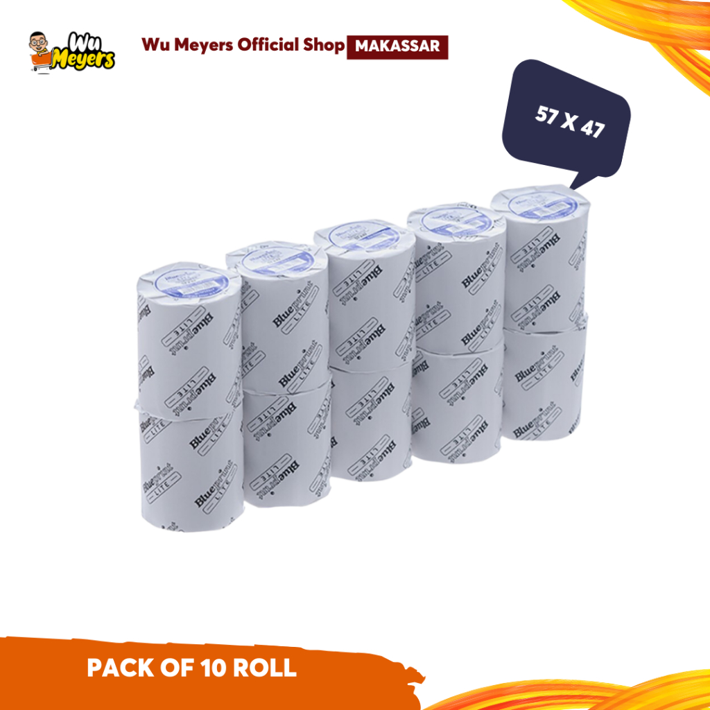 

Kertas Thermal Blueprint Lite 57x47mm , 57x47os - Wu Meyers Makassar