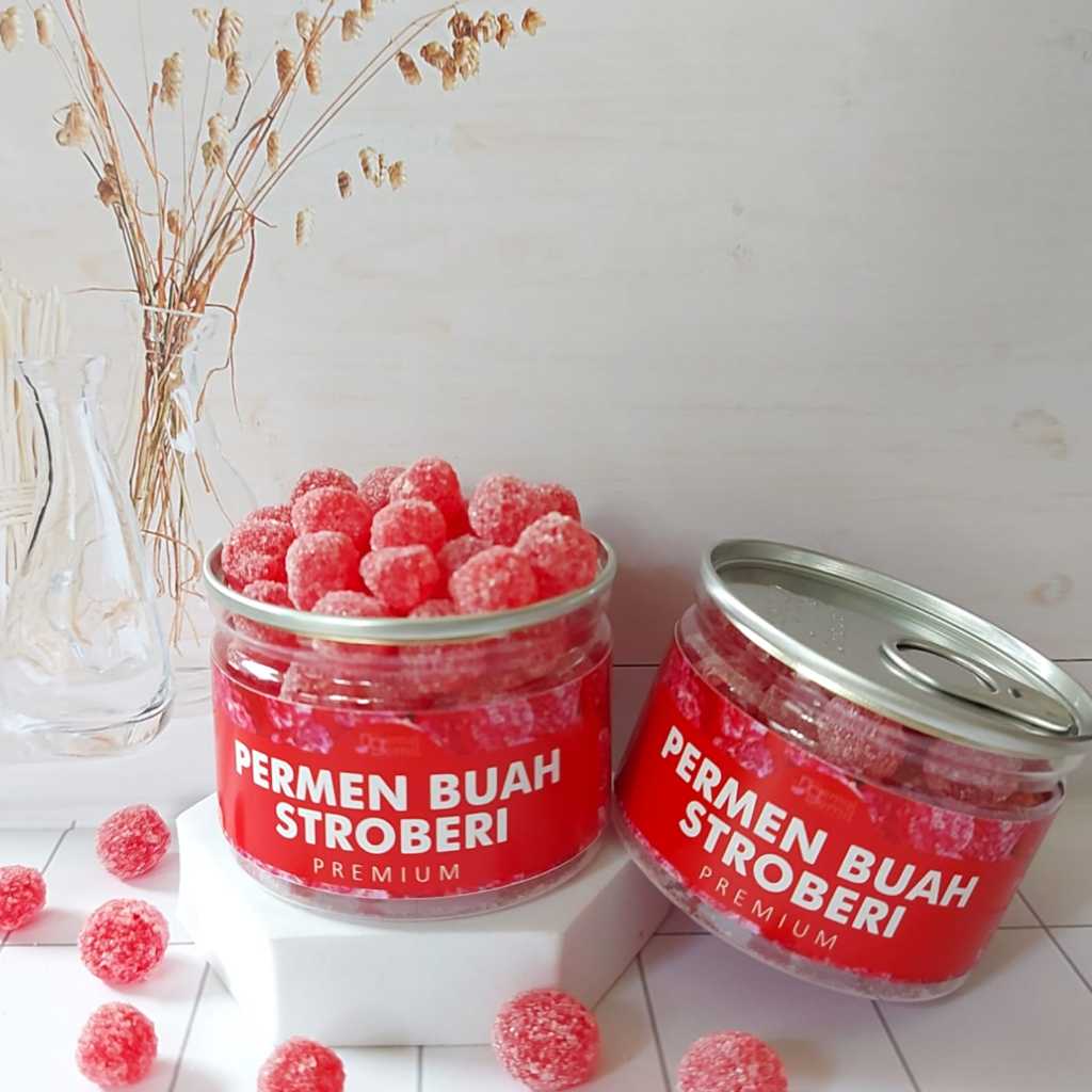 

Permen Buah Stroberi Strawberry Candy