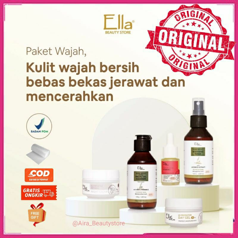 Paket Bebas Bekas Noda Jerawat Ella Skincare