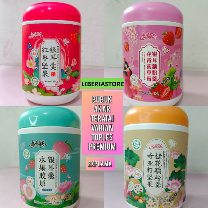 

CHIA SEED NUT AND LOTUS ROOT POWDER SOUP/OUFEN LIMITED Lotus Teratai Root Powder/Oufen Lotus Root Powder Special Collagen/Bubuk akar Teratai