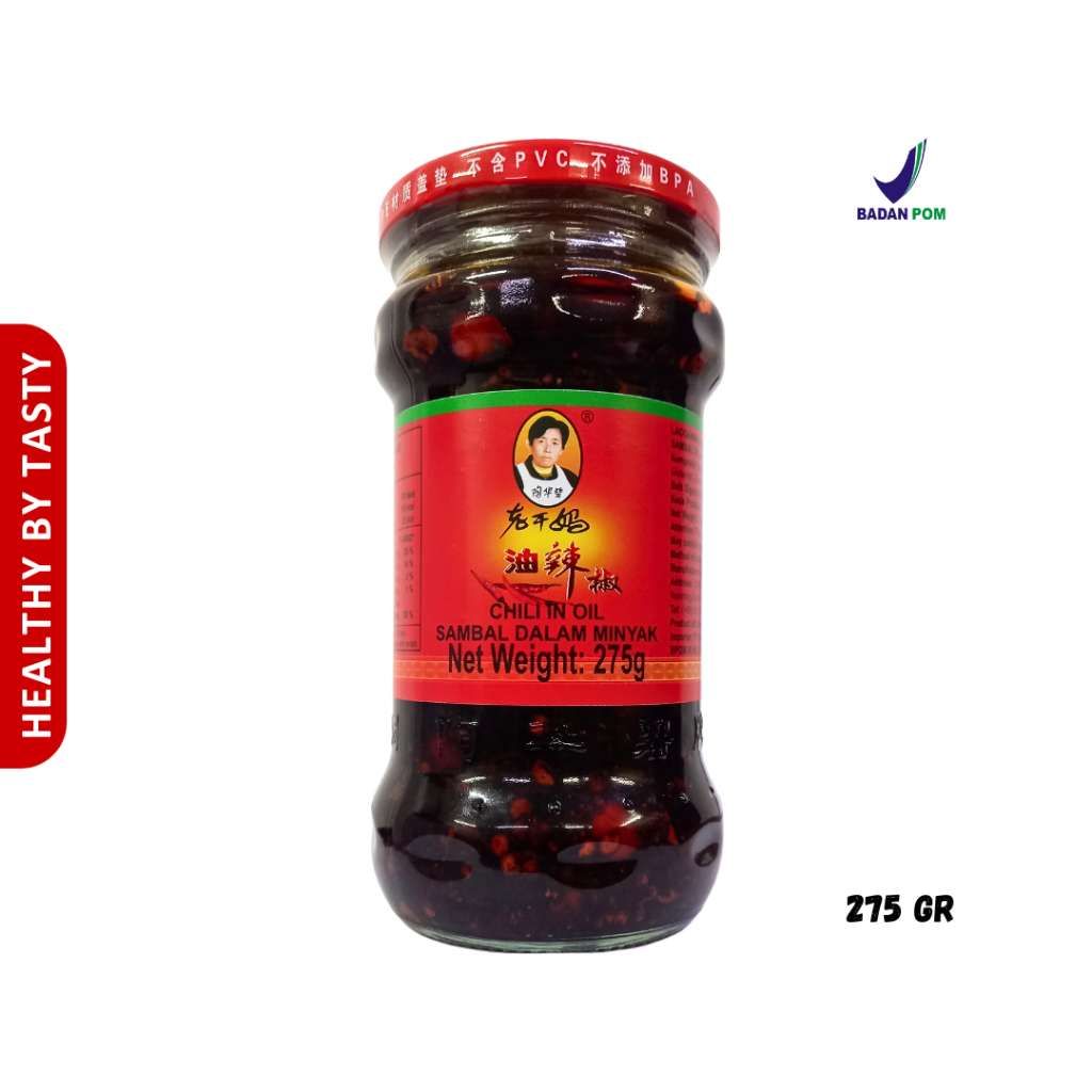 

ready.. Lao Gan Ma Chili In Oil Minyak Cabe Sambel Minyak Laoganma 275gr