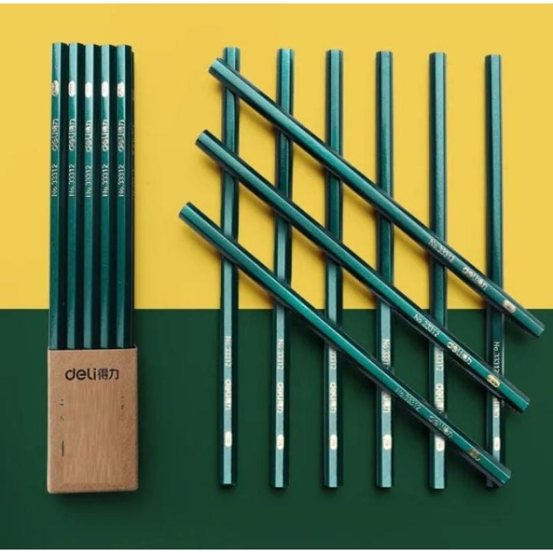 

pensil kayu 2B alat tulis perlengkapan sekolah