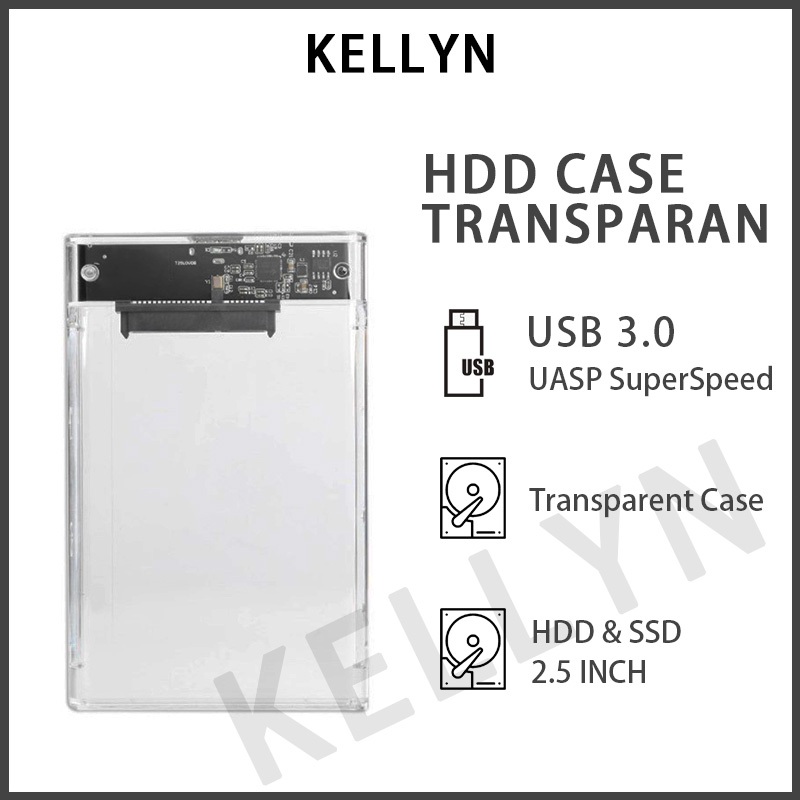 Casing HDD Hardisk 2.5 Inch Sata External Case USB 2.0. Hardisk Laptop/hdd case keren