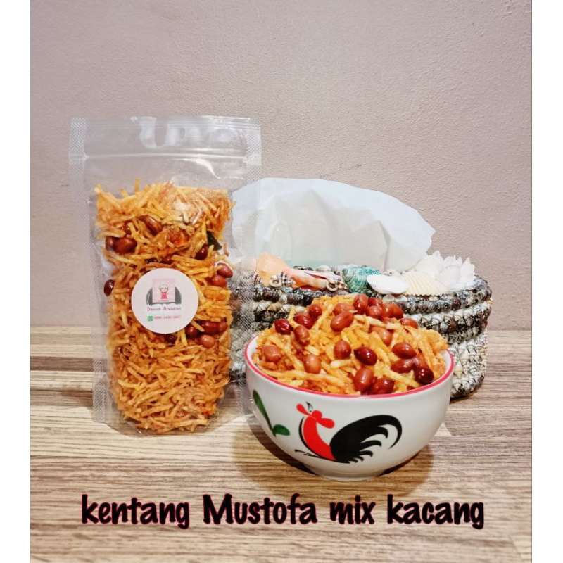 

Kentang Mustofa mix kacang 110gr