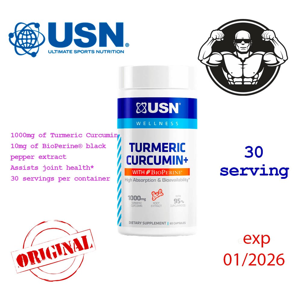 USN Turmeric Curcumin+