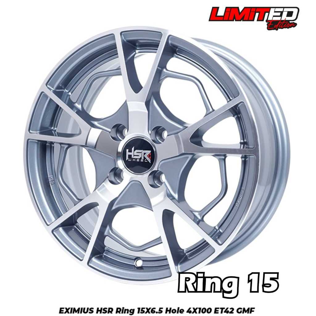 Velg mobil Ring 15 Hsr Eximius velg mobil Agya,Sigra,Calya,Ayla