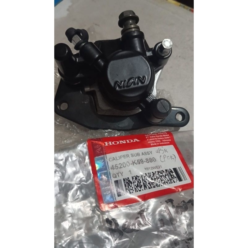 kaliper beat karbu original foto baru motor