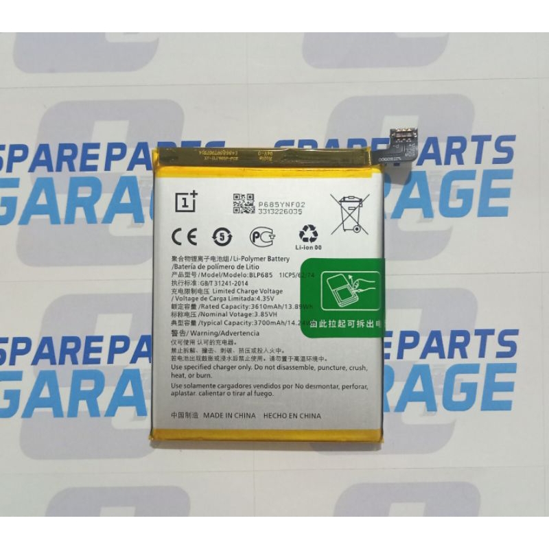 BATERAI ONEPLUS 6T / ONEPLUS 7 BLP685 ORIGINAL