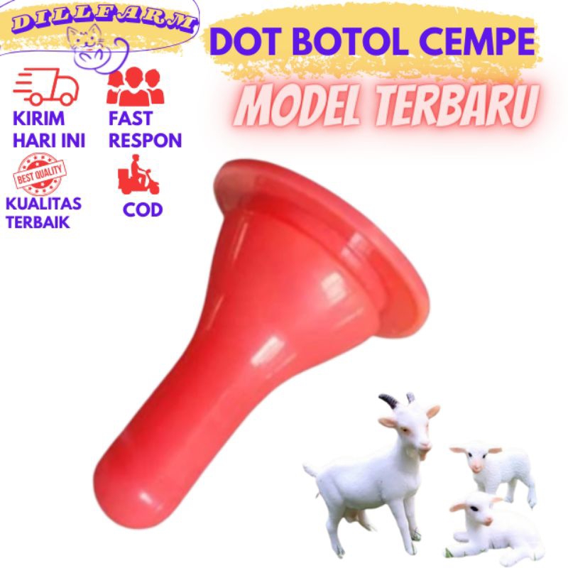DOT BOTOL CEMPE DOT BOTOL ANAK KAMBING MODEL TERBARU DILLFARM