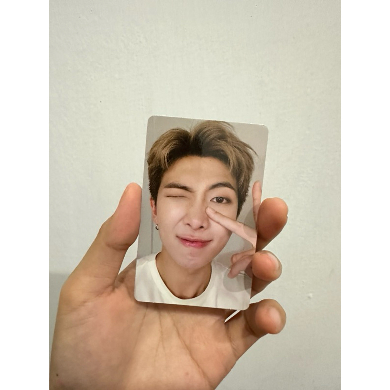 Photocard Memories 2019 Blueray Br Namjoon RM BTS DVD