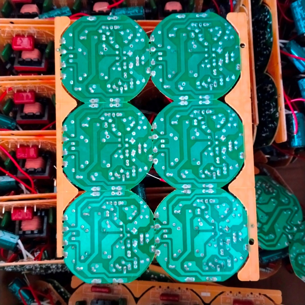 Mycoolcell Mesin Lampu Lhe 14 18 23 25 35 45 65 85 Watt Pcb Lampu Plc 2U 3U 4U Spiral U2 U3 U4