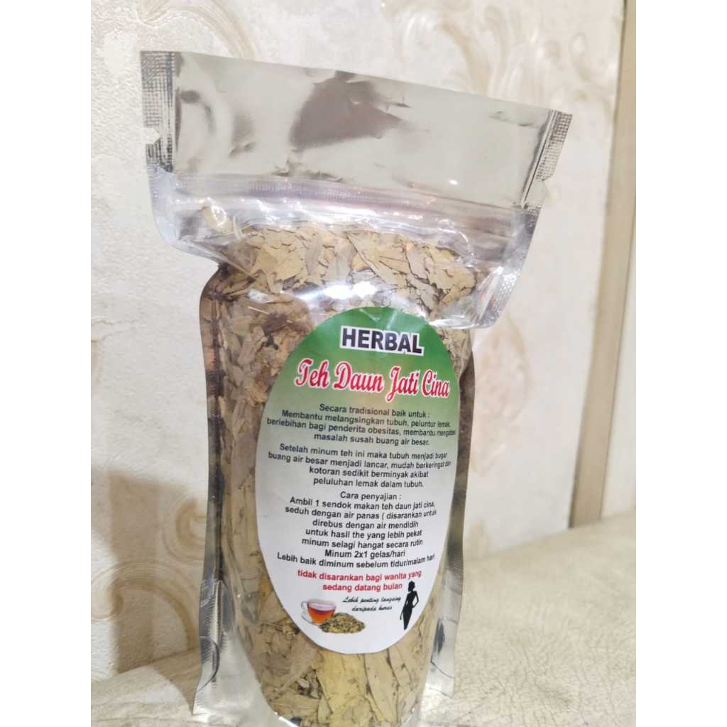 

TEH DAUN JATI CINA (TEH PELANGSING) 100% ALAMI - JAMU PANTJAS