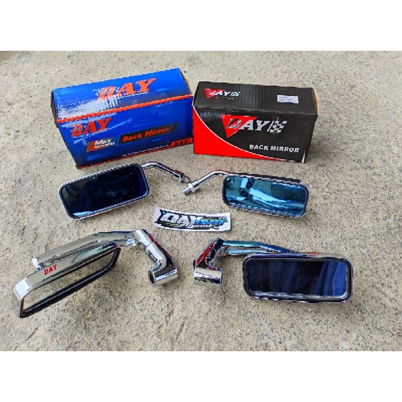 spion daytona kotak import sport day spion day kotak kaca putih spion kotak day kaca biru pnp cb gl 