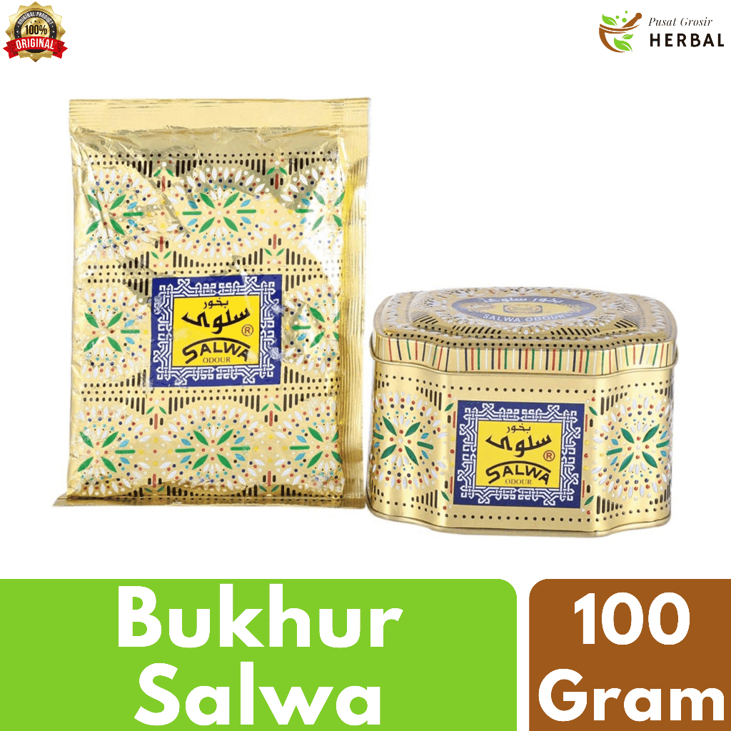 Bukhur Salwa Odour Murabba 100 Gr / Buhur / Bakhor / Dupa Arab Salwa By Surrati Asli Original Pewang