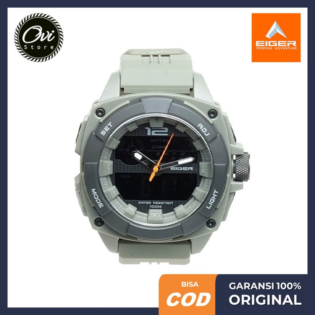 EIGER1989 Antero Watch Jam Tangan Analog Digital Original