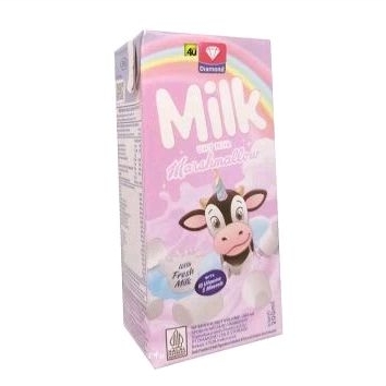 

susu uht diamond 200ml rasa masmellow harga 4000/pcs