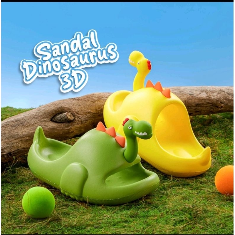 Cod Sandal Anak Jelly Dinosaurus Anak Cowok / Cewek Bahan Eva Sendal anak Lucu Termurah