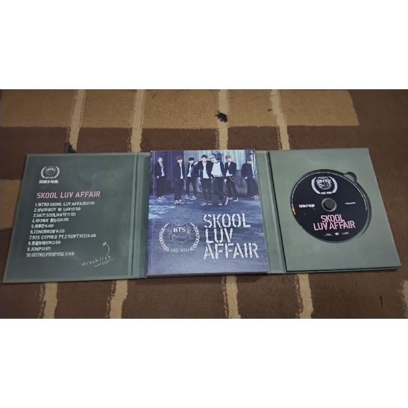 ALBUM ONLY BTS SCHOOL LUV AFFAIR