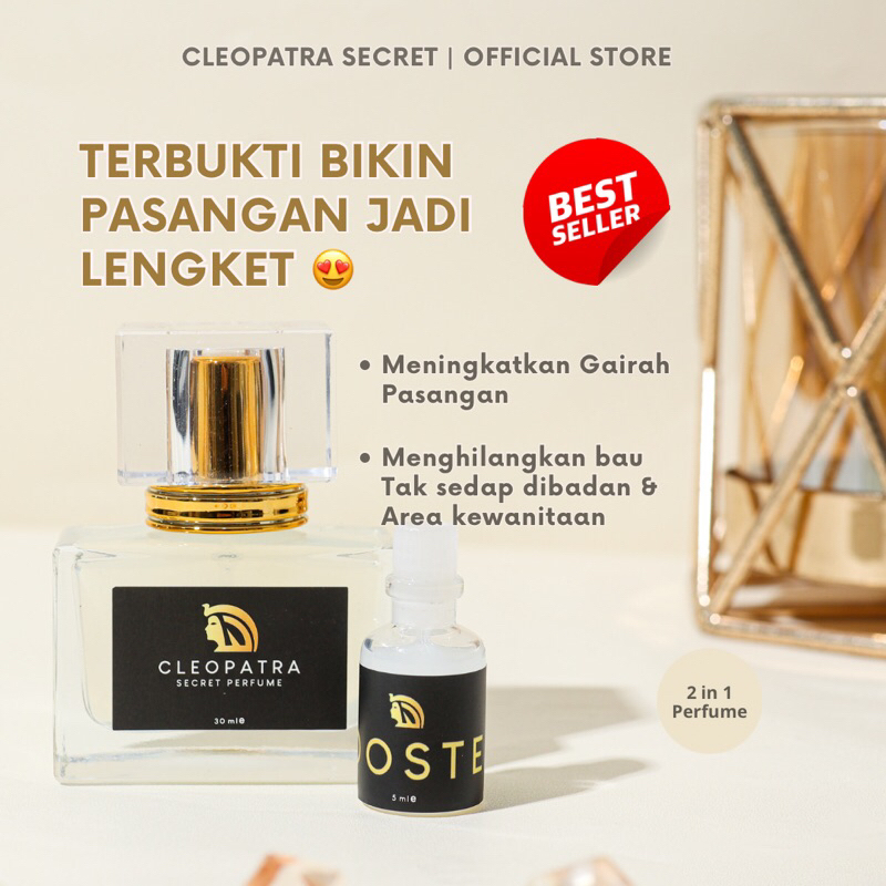 Parfum Cleopatra secret - Parfum Pemikat Pria - Best seller